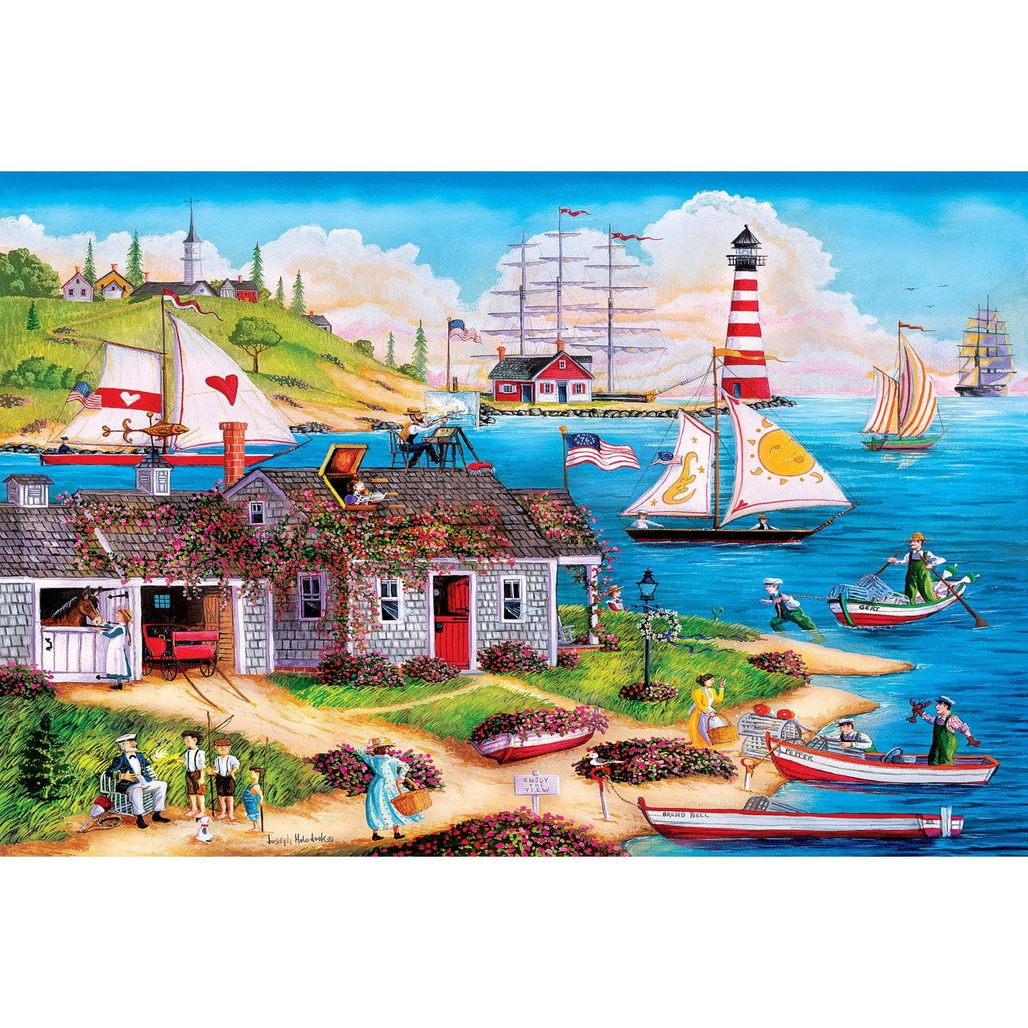 Master Pieces Signature - Painter's Point 5000 Teile Puzzle Master-Pieces-72373 von Master Pieces