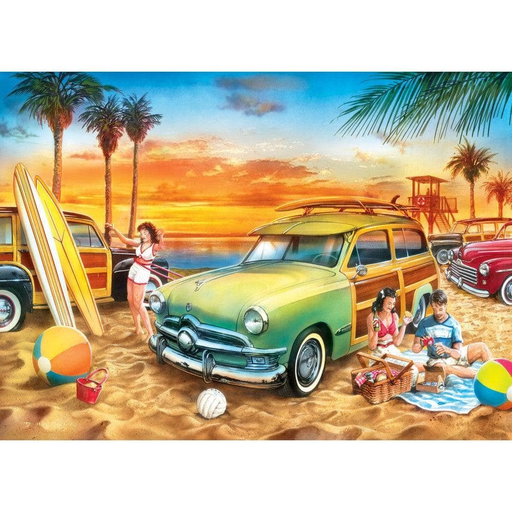 Master Pieces Strandleben - California Dreaming 1000 Teile Puzzle Master-Pieces-72447 von Master Pieces