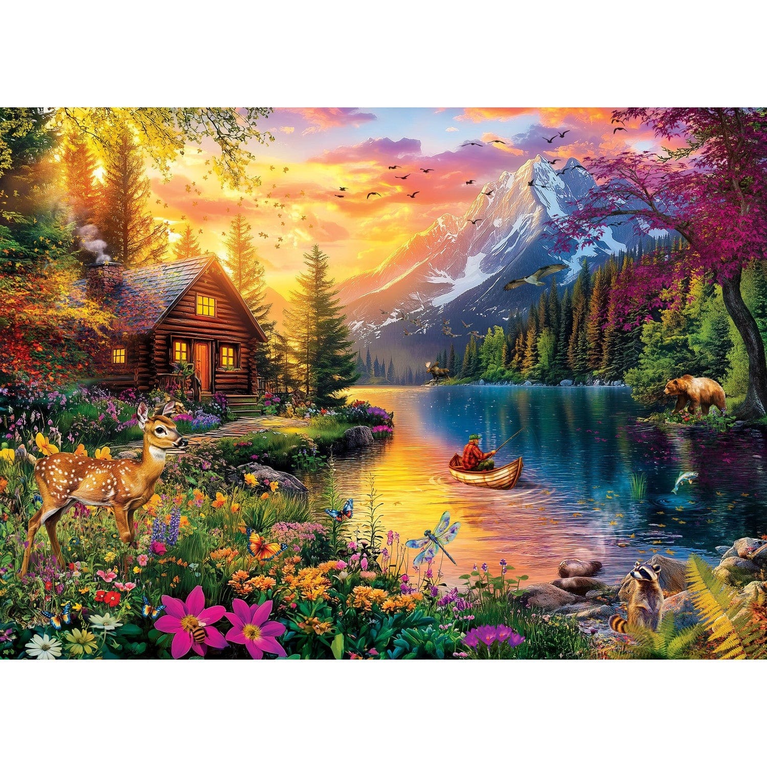 Master Pieces Time Away - Abendstille 1000 Teile Puzzle Master-Pieces-72552 Master Pieces Time Away - Abendstille 1000 Teile Puzzle Master-Pieces-72552 von Master Pieces