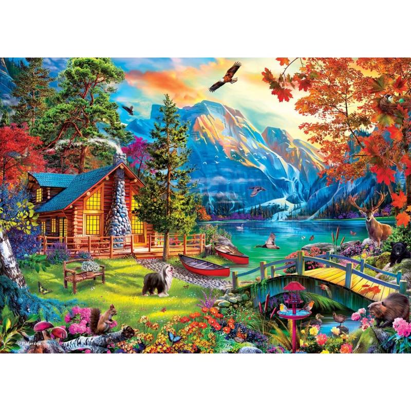 Master Pieces Tranquility - Sonnenuntergang 1000 Teile Puzzle Master-Pieces-72105 Master Pieces Tranquility - Sonnenuntergang 1000 Teile Puzzle Master-Pieces-72105 von Master Pieces