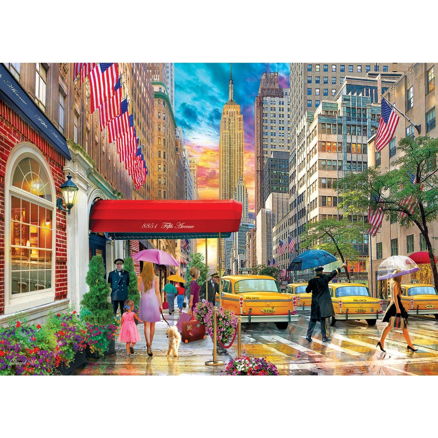 Master Pieces Travel Diary - Fifth Avenue, NYC 500 Teile Puzzle Master-Pieces-32543 von Master Pieces