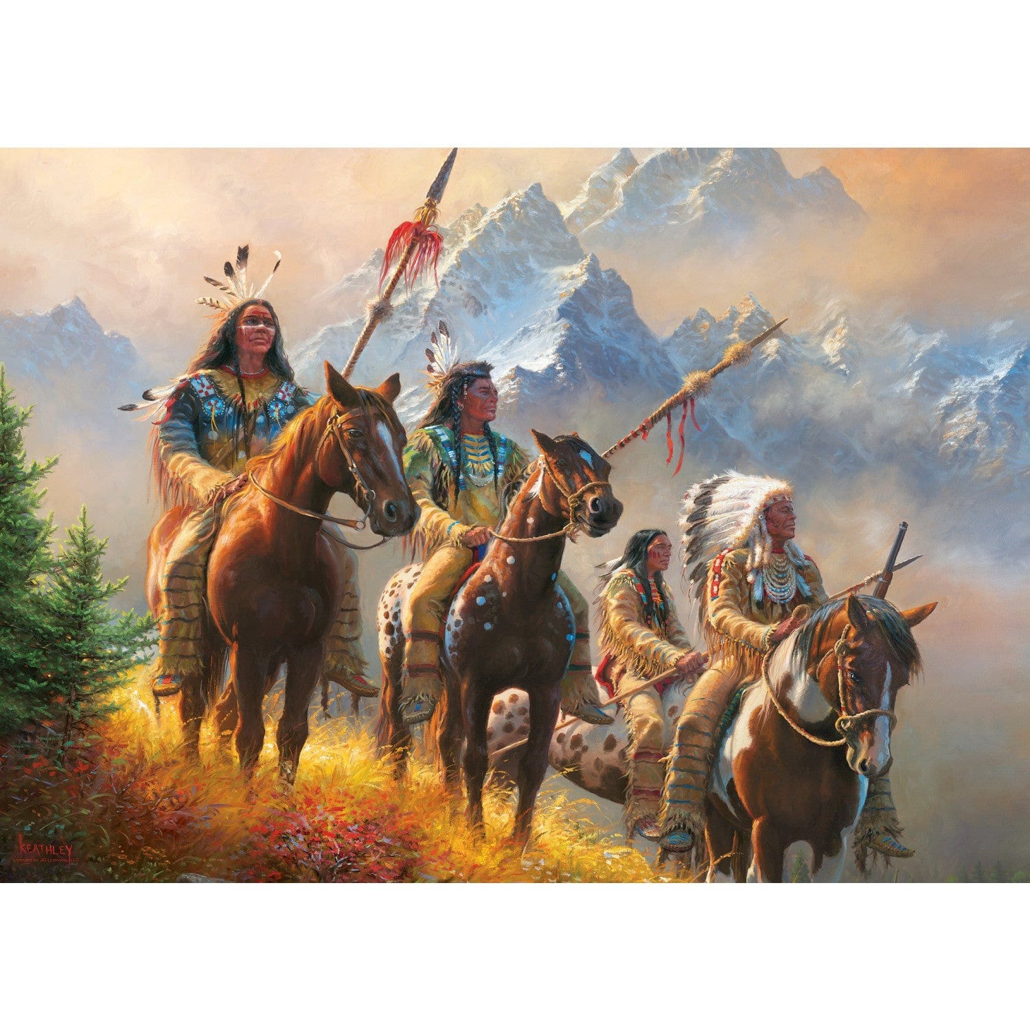Master Pieces Tribal Spirit - Über den Dingen 500 Teile Puzzle Master-Pieces-32323 von Master Pieces