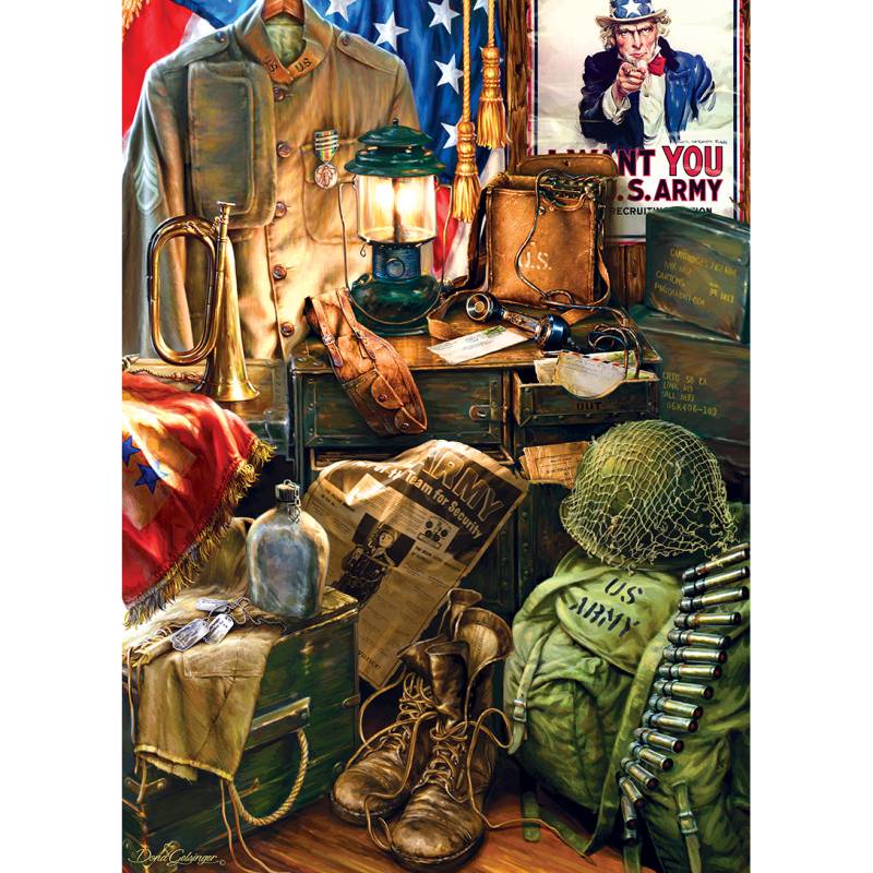 Master Pieces U.S. Army Men of Honor 1000 Teile Puzzle Master-Pieces-71510 von Master Pieces