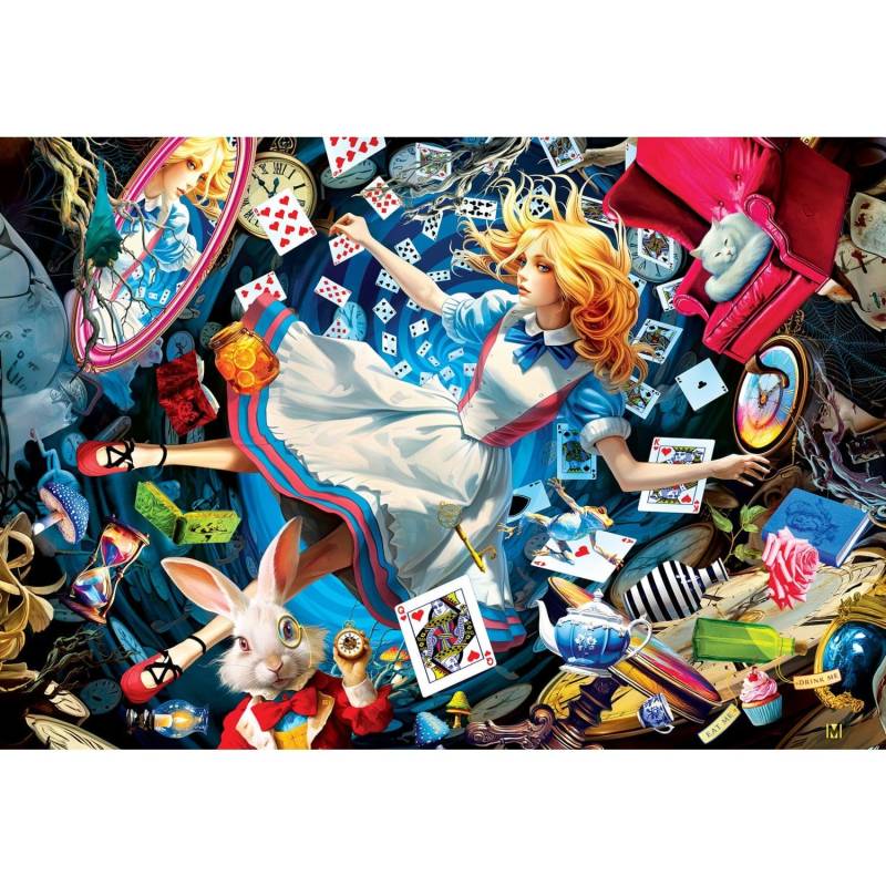 Master Pieces XXL Teile - Alice im Wunderland - EZ Grip 1000 Teile Puzzle Master-Pieces-72559 Master Pieces XXL Teile - Alice im Wunderland - EZ Grip 1000 Teile Puzzle Master-Pieces-72559 von Master Pieces