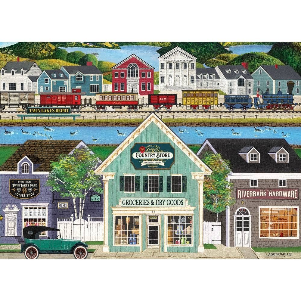 Master Pieces XXL Teile - Americana - Twin Lakes - EZ Grip 500 Teile Puzzle Master-Pieces-32595 von Master Pieces