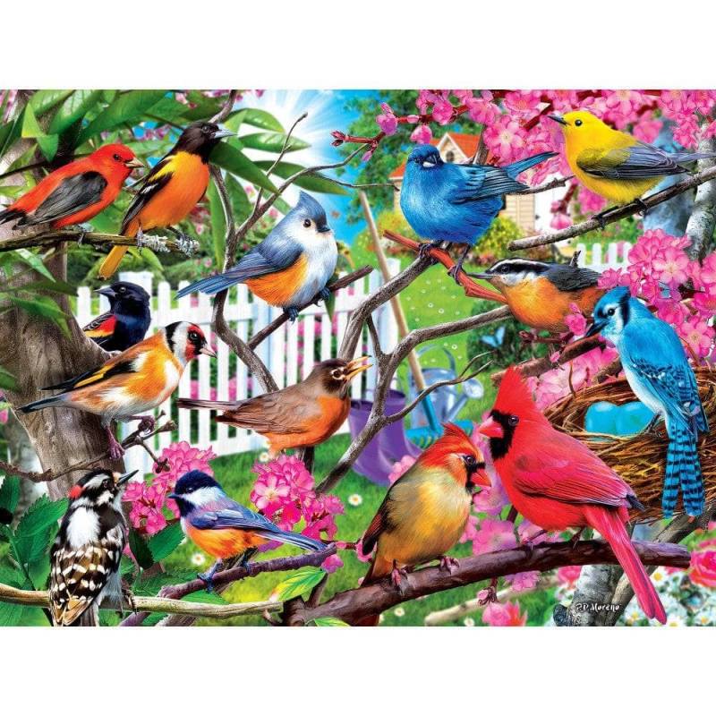 Master Pieces XXL Teile - Audubon - Versteckt in den Ästen - EZ Grip 300 Teile Puzzle Master-Pieces-32277 von Master Pieces