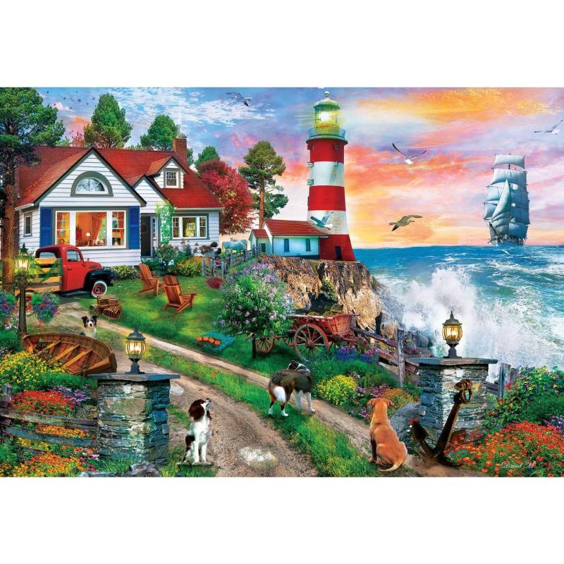 Master Pieces XXL Teile - Leuchtturmwärter - EZ Grip 1000 Teile Puzzle Master-Pieces-72132 Master Pieces XXL Teile - Leuchtturmwärter - EZ Grip 1000 Teile Puzzle Master-Pieces-72132 von Master Pieces