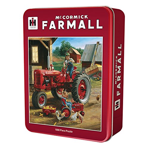 MasterPieces Farmall Case IH – Farmall Friends 1000 Teile Puzzle Blechdose von MasterPieces