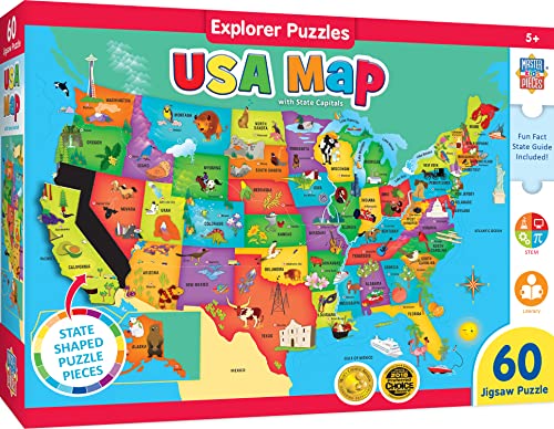 USA MAP PUZZLE von Master Pieces