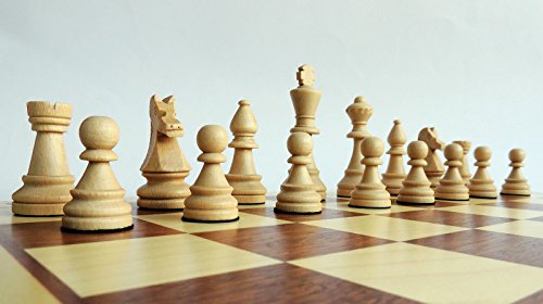 Großartig Tournament Schach Spiel Set NO. 6 | Master Of Chess | Edles Schachbrett Groß 54cm | Mahagoni und Sykomore Schachspiel Holz Hochwertig - Staunton Chess Set für Alle Großartig Tournament Schach Spiel Set NO. 6 | Master Of Chess | Edles Schachbrett Groß 54cm | Mahagoni und Sykomore Schachspiel Holz Hochwertig - Staunton Chess Set für Alle von Master of Chess