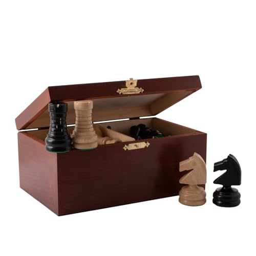 Schachbrett Holz Hochwertig | Master of Chess Schachspiel Holz Grün | Chess Set 35cm | Handgefertigt Schachbrett Holz Klappbar mit Figuren - Klassisches Familienschach Schachbrett Holz Hochwertig | Master of Chess Schachspiel Holz Grün | Chess Set 35cm | Handgefertigt Schachbrett Holz Klappbar mit Figuren - Klassisches Familienschach von Master of Chess