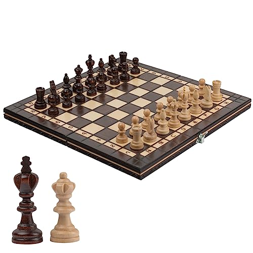 Turnierschach Set NO. 3 | Master Of Chess | Schachspiel Holz Hochwertig 35 cm | Klassisches Staunton Chess Set und Edles Schachbrett mit Figuren für Erwachsene und für Kinder Turnierschach Set NO. 3 | Master Of Chess | Schachspiel Holz Hochwertig 35 cm | Klassisches Staunton Chess Set und Edles Schachbrett mit Figuren für Erwachsene und für Kinder von Master of Chess