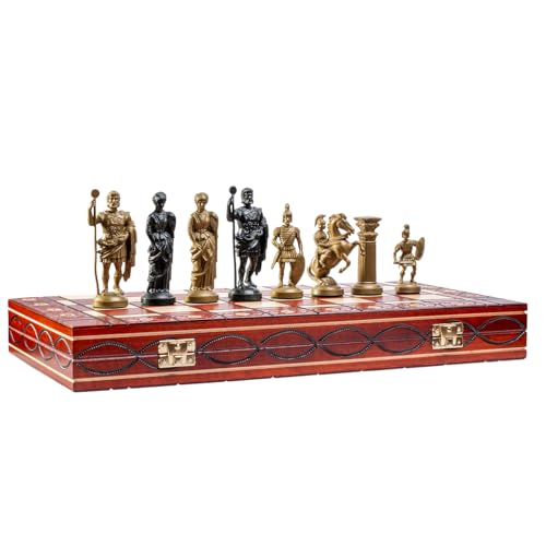 42 X 42 '' SPARTAN'' DEKORATIVE SCHACHSPIEL! ATEMBERAUBENDE SCHACHBRETT UND GEWOGENEN STÜCKE! 42 X 42 '' SPARTAN'' DEKORATIVE SCHACHSPIEL! ATEMBERAUBENDE SCHACHBRETT UND GEWOGENEN STÜCKE! von Master of Chess