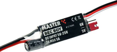 Master BEC BOY BEC-Spannungsregler 5 - 25V 3A von Master