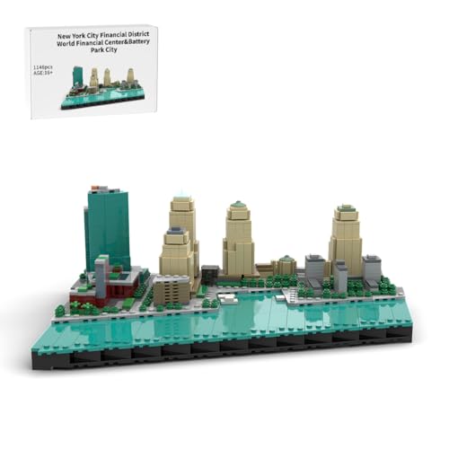 MasterBrickPlay Architektur Bausteine Bausatz, 1146 Klemmbausteine Welt Finanzzentrum Architektur Bausteine, Modular Building Konstruktionsspielzeug Geschenk für Erwachsene MasterBrickPlay Architektur Bausteine Bausatz, 1146 Klemmbausteine Welt Finanzzentrum Architektur Bausteine, Modular Building Konstruktionsspielzeug Geschenk für Erwachsene von MasterBrickPlay