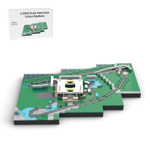 MasterBrickPlay Architektur Bausteine Bausatz, 994 Klemmbausteine Architektur Maßstab 1:2000 Amerikanisches Stadions, Modular Building Konstruktionsspielzeug Geschenk für Erwachsene MasterBrickPlay Architektur Bausteine Bausatz, 994 Klemmbausteine Architektur Maßstab 1:2000 Amerikanisches Stadions, Modular Building Konstruktionsspielzeug Geschenk für Erwachsene von MasterBrickPlay