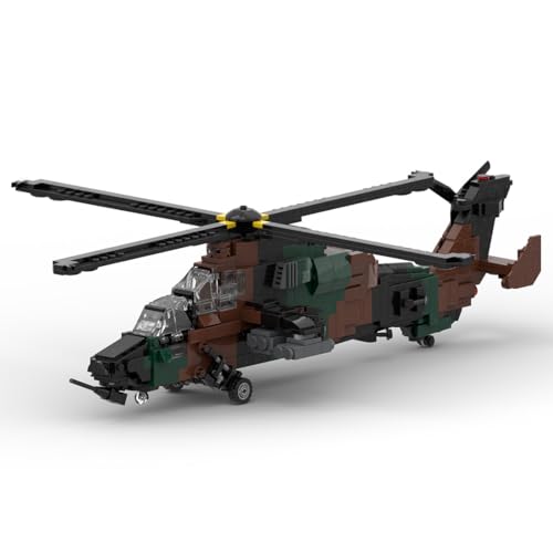 MasterBrickPlay Technik Militär Flugzeug Bausatz, MOC-154526 EC665 Hubschrauber Bausteine, 932 Teile Technik Helikopter Klemmbausteine Konstruktionsspielzeug Geschenk MasterBrickPlay Technik Militär Flugzeug Bausatz, MOC-154526 EC665 Hubschrauber Bausteine, 932 Teile Technik Helikopter Klemmbausteine Konstruktionsspielzeug Geschenk von MasterBrickPlay
