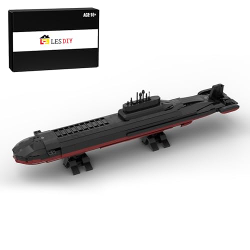 MasterBrickPlay Technik Schiff Bausatz, 1/300 Atom U-Boot Militär Schiff Bausteine, 1434 Teile Technik Kriegsschiffe Klemmbausteine Konstruktionsspielzeug Geschenk MasterBrickPlay Technik Schiff Bausatz, 1/300 Atom U-Boot Militär Schiff Bausteine, 1434 Teile Technik Kriegsschiffe Klemmbausteine Konstruktionsspielzeug Geschenk von MasterBrickPlay