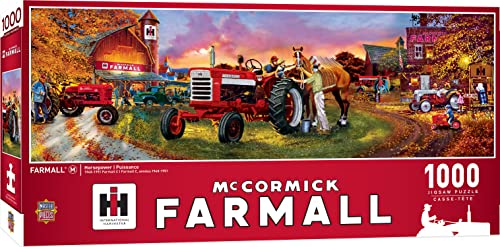 MasterPieces 1000-teiliges Puzzle für Erwachsene, Familie oder Jugendliche – Farmall Panorama – 33 x 99 cm MasterPieces 1000-teiliges Puzzle für Erwachsene, Familie oder Jugendliche – Farmall Panorama – 33 x 99 cm von MasterPieces