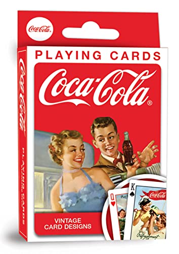 MasterPieces Family Games – Coca-Cola Vintage Ads Spielkarten – Offiziell lizenziertes Spielkartendeck für Erwachsene, Kinder und Familie MasterPieces Family Games – Coca-Cola Vintage Ads Spielkarten – Offiziell lizenziertes Spielkartendeck für Erwachsene, Kinder und Familie von MasterPieces