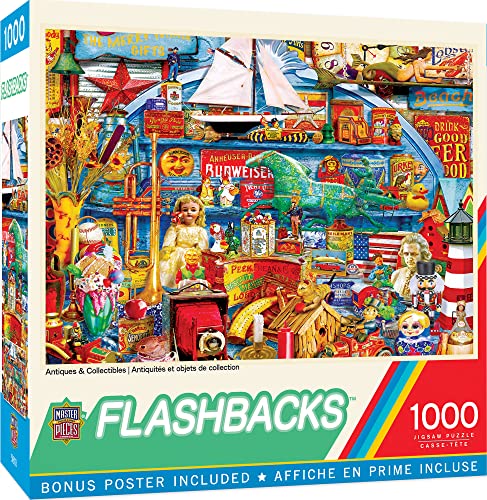MasterPieces Flashbacks - Antiques & Collectibles Puzzle 1000 Teile von MasterPieces