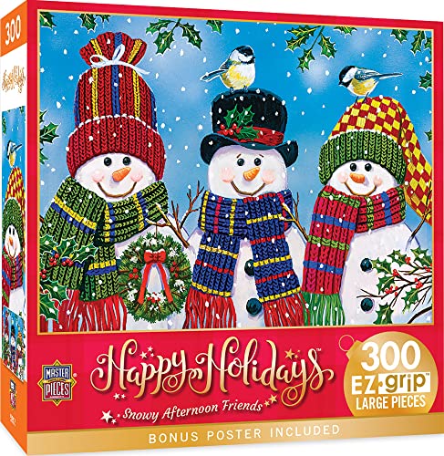 MasterPieces Holiday 300EZ Puzzles Collection – Snowy Afternoon Friends 300 Teile Puzzle MasterPieces Holiday 300EZ Puzzles Collection – Snowy Afternoon Friends 300 Teile Puzzle von MasterPieces