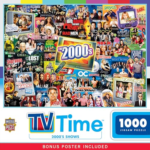 MasterPieces TV Time – 2000er Shows Puzzle mit 1000 Teilen MasterPieces TV Time – 2000er Shows Puzzle mit 1000 Teilen von MasterPieces