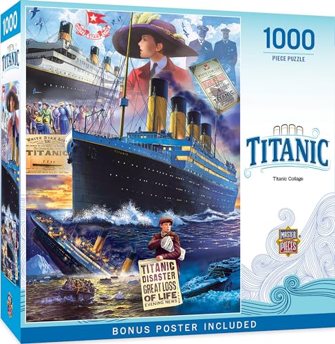 MasterPieces Titanic Collage Puzzle 1000 Teile MasterPieces Titanic Collage Puzzle 1000 Teile von MasterPieces