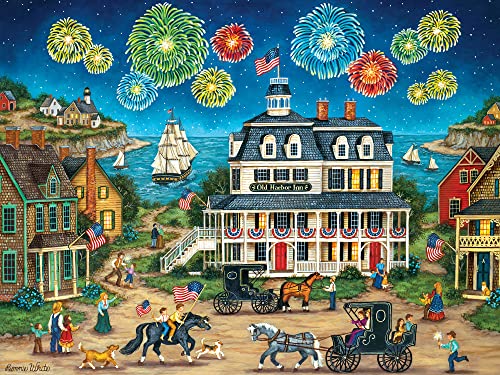 Masterpieces 1000-teiliges Puzzle für Erwachsene und Familien – Feuerwerk-Finale – 48,9 x 67,6 cm von MasterPieces
