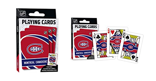 Masterpieces Puzzle Company Montreal Canadiens Spielkarten Masterpieces Puzzle Company Montreal Canadiens Spielkarten von MasterPieces
