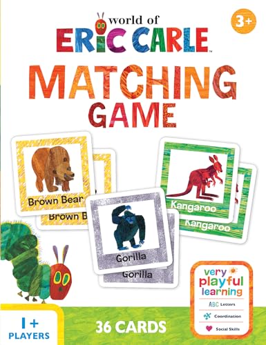 Masterpieces World of Eric Carle Passendes Reisekartenspiel für Kinder Masterpieces World of Eric Carle Passendes Reisekartenspiel für Kinder von MasterPieces