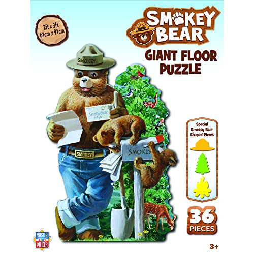Smokey Bear - 36pc Shaped Floor Puzzle von MasterPieces