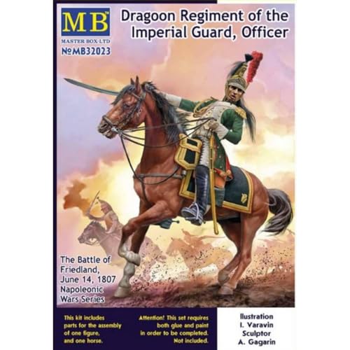 Masterbox 1:32 - Dragoner der kaiserlichen Garde, 1807 Masterbox 1:32 - Dragoner der kaiserlichen Garde, 1807 von Master Box Ltd.