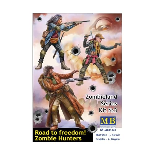 Masterbox 1:35 - Zombieland, Kit Nr. 3.Zombiejäger von Master Box Ltd.