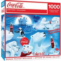 Coca-Cola Polar Bears 1000pc Puzzle Coca-Cola Polar Bears 1000pc Puzzle von Masterpiece Records
