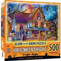 Halloween - Fright Night 500pc Glow in the Dark Puzzle Halloween - Fright Night 500pc Glow in the Dark Puzzle von Masterpiece Records