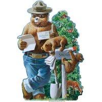 Smokey Bear - 36pc Shaped Floor Puzzle Smokey Bear - 36pc Shaped Floor Puzzle von Masterpiece Records