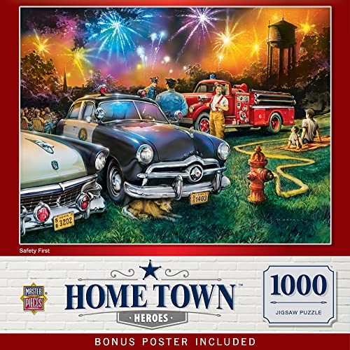 Hometown Heroes – Sicherheit zuerst 1000 Teile Puzzle von MasterPieces