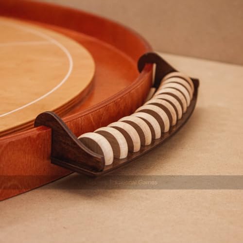Masters Traditional Games Crokinole Rim Disc Tray von Masters Traditional Games