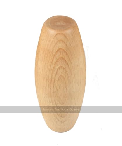 Masters Traditional Games Set of 9 solid Beech pins (Gloucester Style. 10 x 4 inch) von Masters Traditional Games