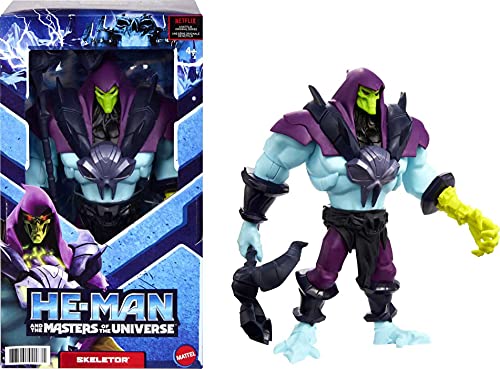 He-Man And The Masters Of The Universe Skeletor Large Figure With Accessory Inspired By MOTU Netflix Animated Series, 8.5-In Collectible Toy For Kids Ages 4 Years & Older von Masters of the Universe