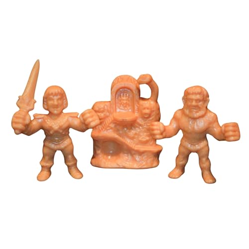 M.U.S.C.L.E. Masters of the Universe - Wave 3 Pack C includes Faker, Snake Mountain, Mossman von Masters of the Universe