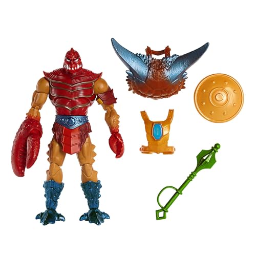 MASTERS OF THE UNIVERSE MASTERVERSE Clawful - 18 cm groß, 30 Bewegungspunkte, Battle-Zubehörteile, für Sammler und Fans ab 6 Jahren, HLB58 MASTERS OF THE UNIVERSE MASTERVERSE Clawful - 18 cm groß, 30 Bewegungspunkte, Battle-Zubehörteile, für Sammler und Fans ab 6 Jahren, HLB58 von Masters of the Universe