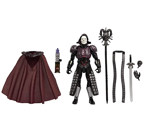 MASTERS OF THE UNIVERSE Masterverse Skeletor Actionfigur - 30 bewegliche Gelenke, 2 Köpfe, 2 Paar Hände, Schwert, Havoc Staff, kosmischer Schlüssel, für Sammler ab 6 Jahren, HLB56 MASTERS OF THE UNIVERSE Masterverse Skeletor Actionfigur - 30 bewegliche Gelenke, 2 Köpfe, 2 Paar Hände, Schwert, Havoc Staff, kosmischer Schlüssel, für Sammler ab 6 Jahren, HLB56 von Masters of the Universe