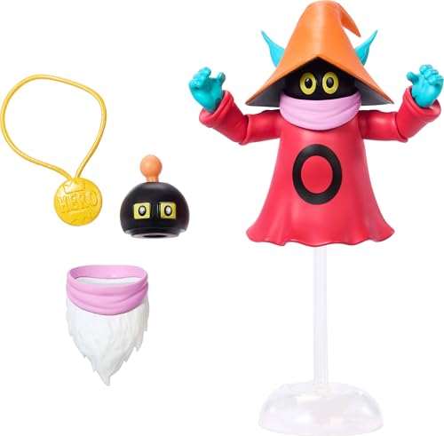 Masters of The Universe Origins Actionfigur Orko aus der Cartoon-Kollektion, ca. 14 cm groß, 1980er Motu TV Zauberer, detailreiches Design, Ständer und Montork-Kopf, JBM92 Masters of The Universe Origins Actionfigur Orko aus der Cartoon-Kollektion, ca. 14 cm groß, 1980er Motu TV Zauberer, detailreiches Design, Ständer und Montork-Kopf, JBM92 von Masters of the Universe
