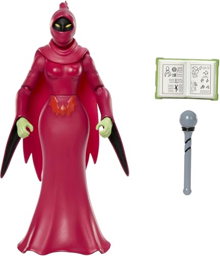 Masters of The Universe Origins Actionfigur Shadow Weaver aus der Cartoon-Kollektion, ca. 14 cm groß, 1980er Motu Prinzessin der Macht TV Zauberin, Umhang & Zauberstab, JBM96 Masters of The Universe Origins Actionfigur Shadow Weaver aus der Cartoon-Kollektion, ca. 14 cm groß, 1980er Motu Prinzessin der Macht TV Zauberin, Umhang & Zauberstab, JBM96 von Masters of the Universe