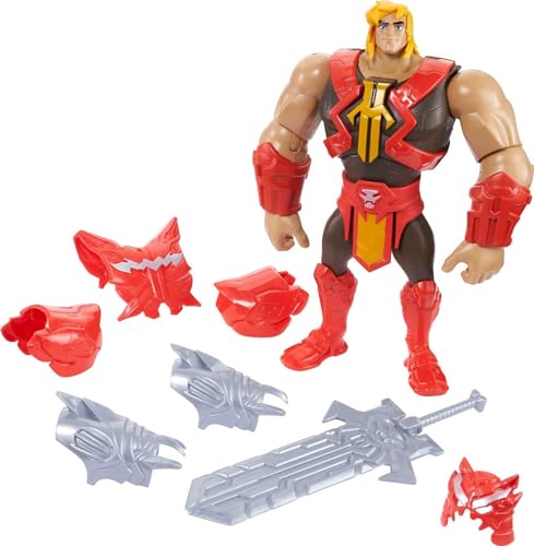 Masters of the Universe Deluxe He-Man Power Attack Actionfigur, 21,6 cm Kampffigur zum Geschichtenerzählen Spielen, Geschenk für Fans ab 4 Jahren Masters of the Universe Deluxe He-Man Power Attack Actionfigur, 21,6 cm Kampffigur zum Geschichtenerzählen Spielen, Geschenk für Fans ab 4 Jahren von Masters of the Universe
