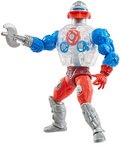 Masters of the Universe GRX00 - Origins Roboto Actionfigur, ca. 14 cm große Actionfigur, Figuren zum Spielen und Sammeln, Geschenk für 6- bis 10-Jährige und erwachsene Sammler Masters of the Universe GRX00 - Origins Roboto Actionfigur, ca. 14 cm große Actionfigur, Figuren zum Spielen und Sammeln, Geschenk für 6- bis 10-Jährige und erwachsene Sammler von Masters of the Universe