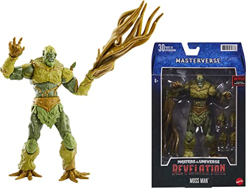 Masters of the Universe GYV11 - Masterverse Moss Man ca. 18 cm große Actionfigure für alle MOTU Sammler, Spielzeug ab 6 Jahren Masters of the Universe GYV11 - Masterverse Moss Man ca. 18 cm große Actionfigure für alle MOTU Sammler, Spielzeug ab 6 Jahren von Masters of the Universe