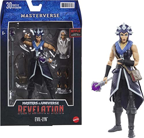 Masters of the Universe GYV12 - Masterverse Collection Evil-Lyn, ca. 18 cm große MOTU Actionfiguren zum Spielen und Sammeln, Geschenk für Kinder ab 6 Jahren und Sammler jeden Alters Masters of the Universe GYV12 - Masterverse Collection Evil-Lyn, ca. 18 cm große MOTU Actionfiguren zum Spielen und Sammeln, Geschenk für Kinder ab 6 Jahren und Sammler jeden Alters von Masters of the Universe